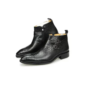 Auburnyx Snakeskin Luxe Boots