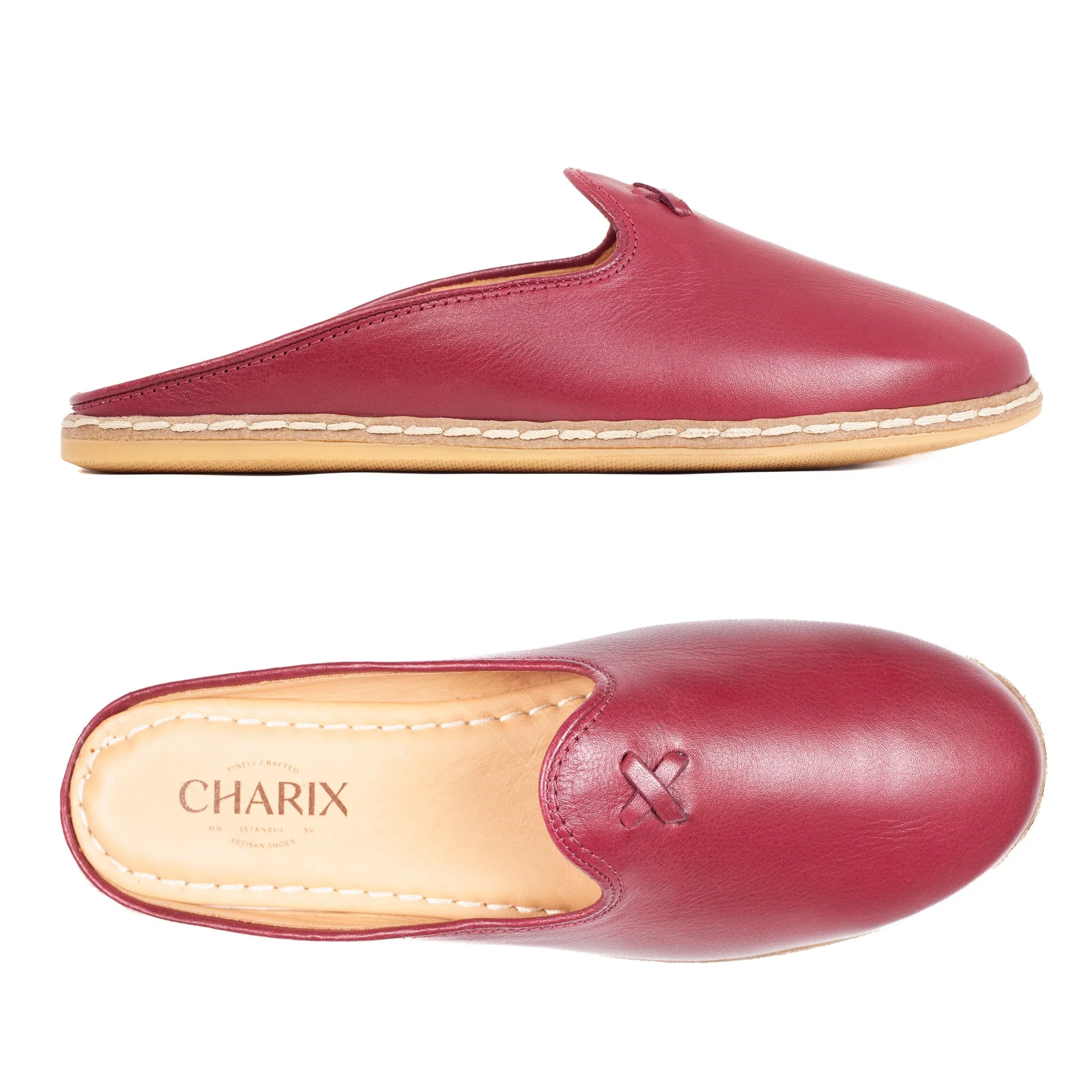Bordeaux Mules for Men