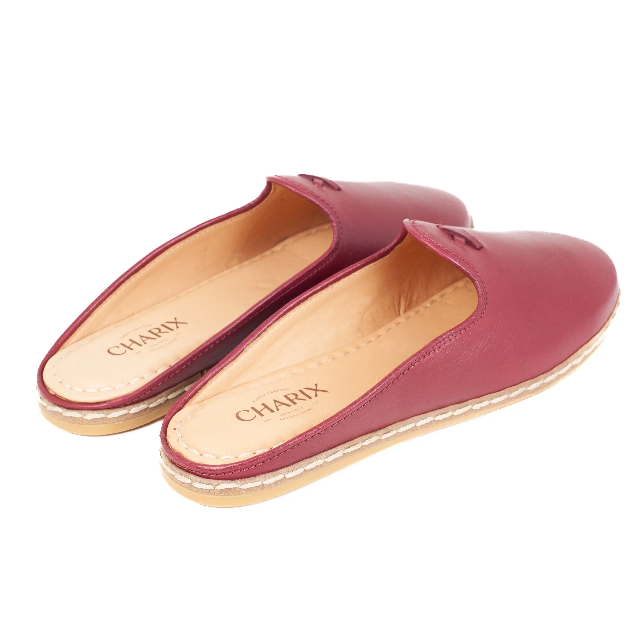 Bordeaux Mules for Men