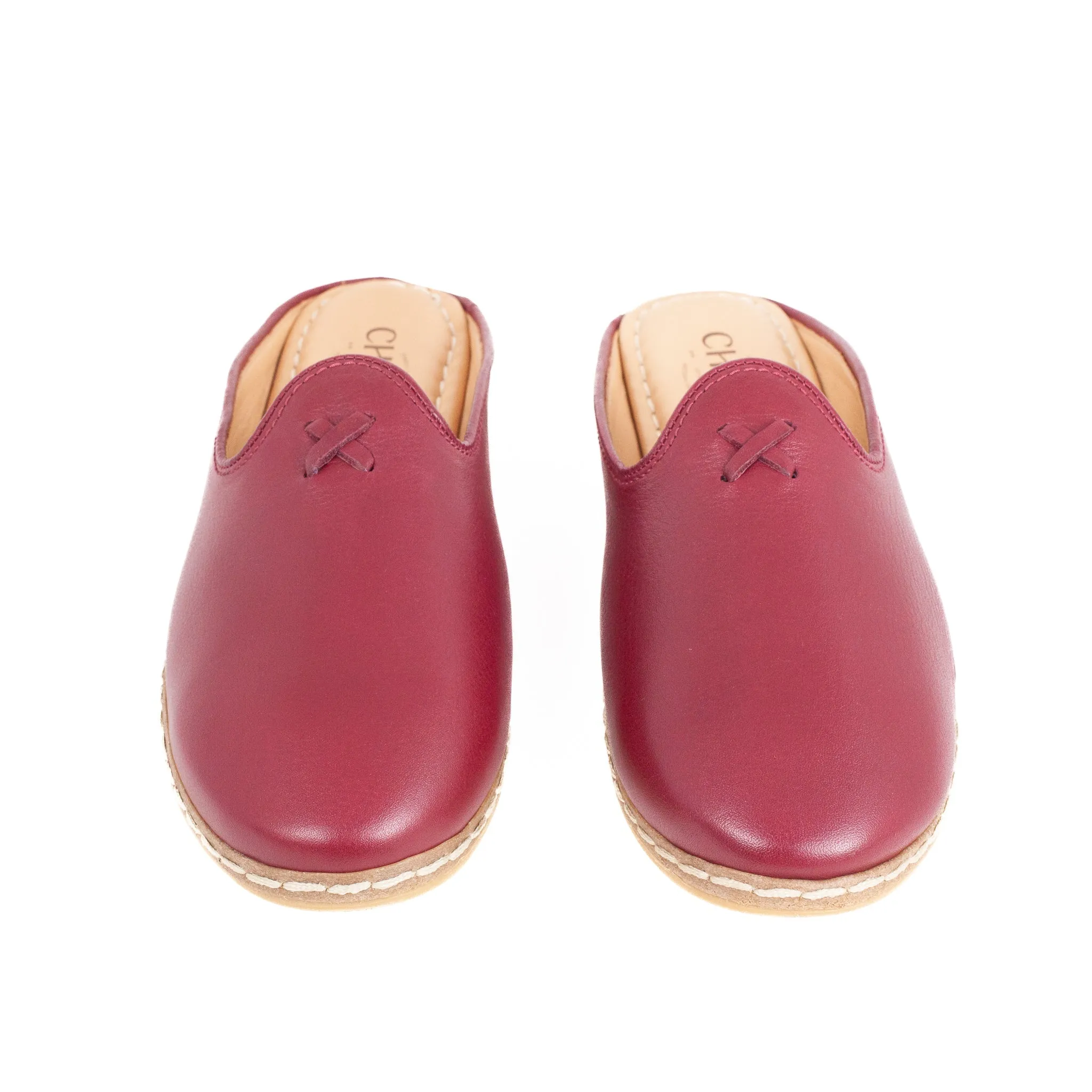 Bordeaux Mules for Men