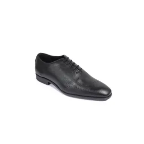 Brutus Black  Wholecut Oxfords