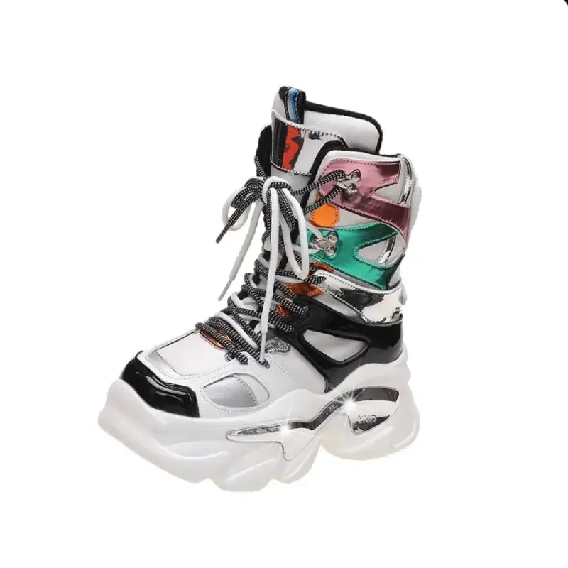 Chrome Colors Soft Platform Boots