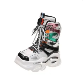 Chrome Colors Soft Platform Boots