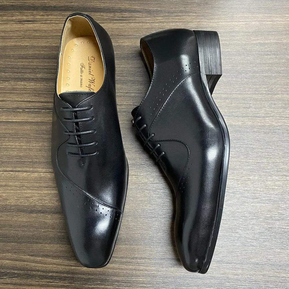 DW Men's Luxury Gradient Cow Leather Dress Shoes