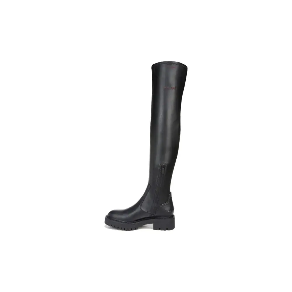 Fera Black Faux Leather Franco Sarto Boots