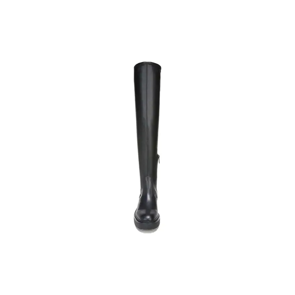 Fera Black Faux Leather Franco Sarto Boots