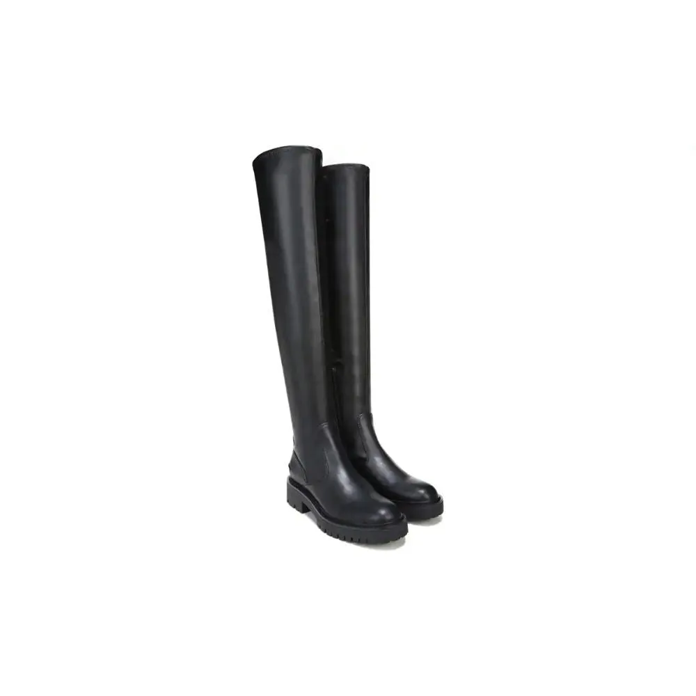 Fera Black Faux Leather Franco Sarto Boots