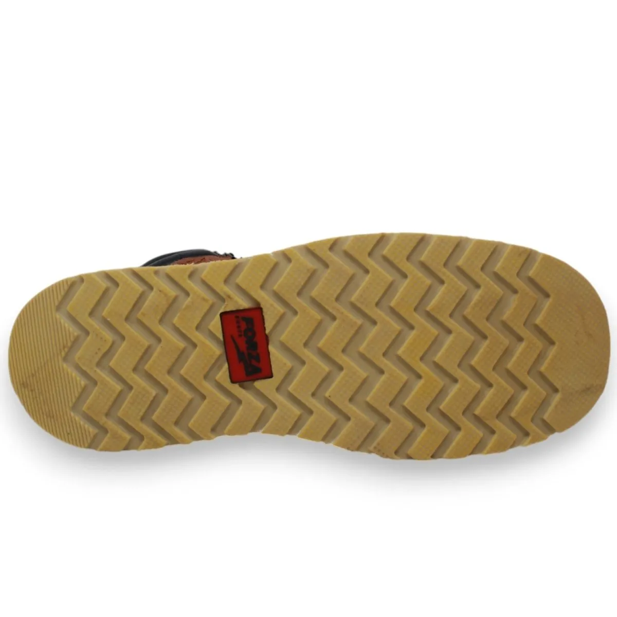 Forza Square Toe Work Boots with Double Zipper