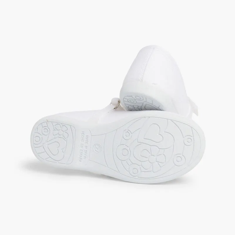GIRLS RIPTAPE CANVAS MARY JANES