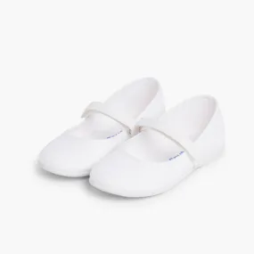 GIRLS RIPTAPE CANVAS MARY JANES