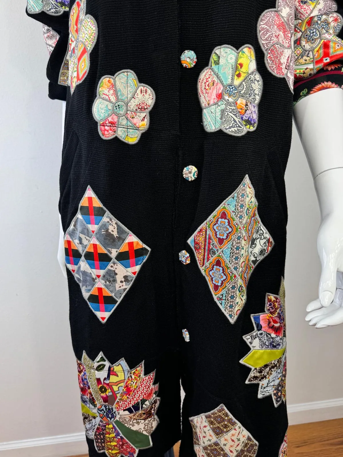 JOHNNY WAS GLINDA APPLIQUE JACKET