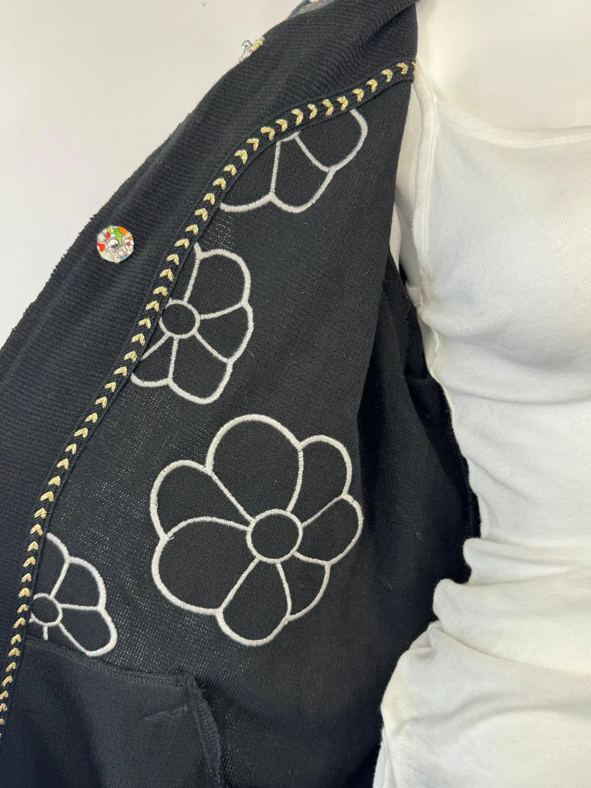JOHNNY WAS GLINDA APPLIQUE JACKET