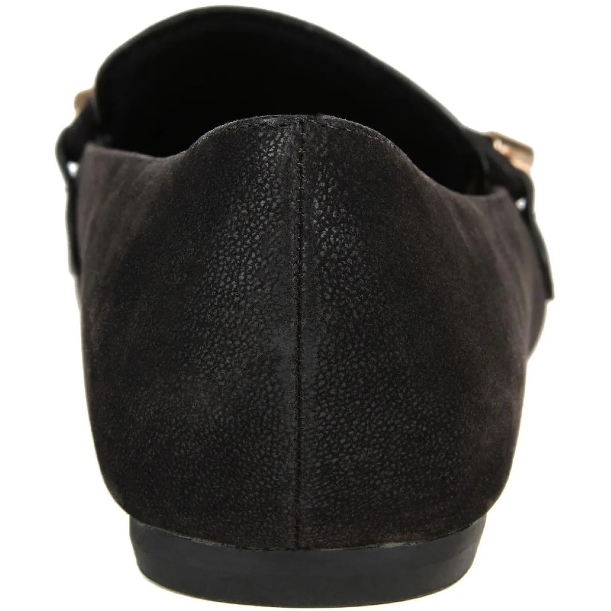Journee Collection Womens Muriel Faux Leather Slip On Loafers