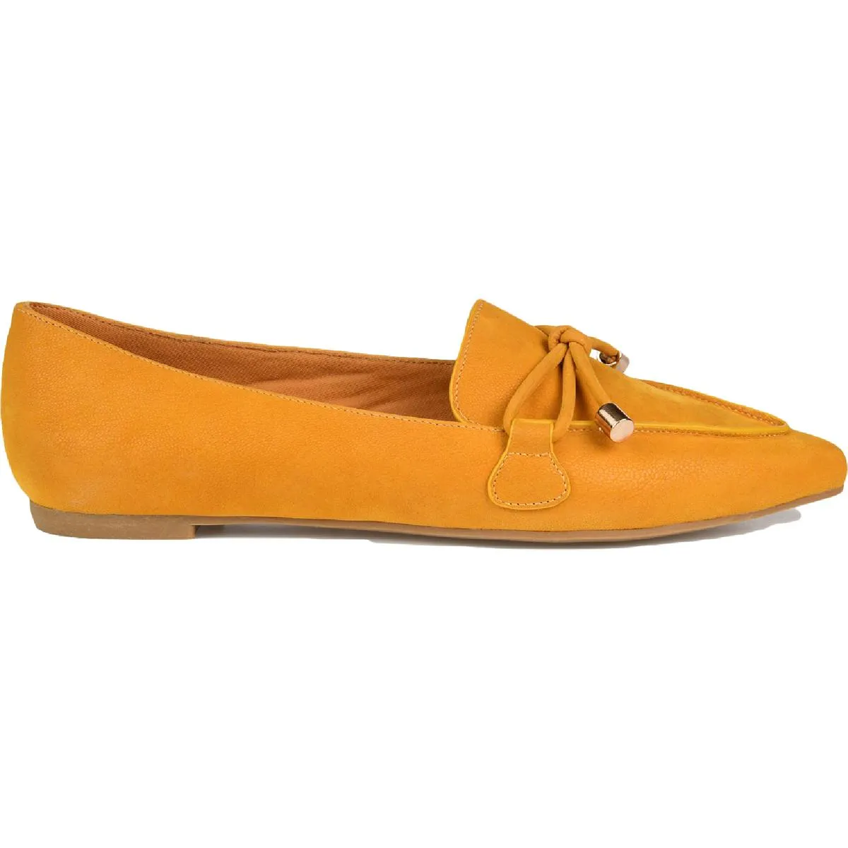 Journee Collection Womens Muriel Faux Leather Slip On Loafers
