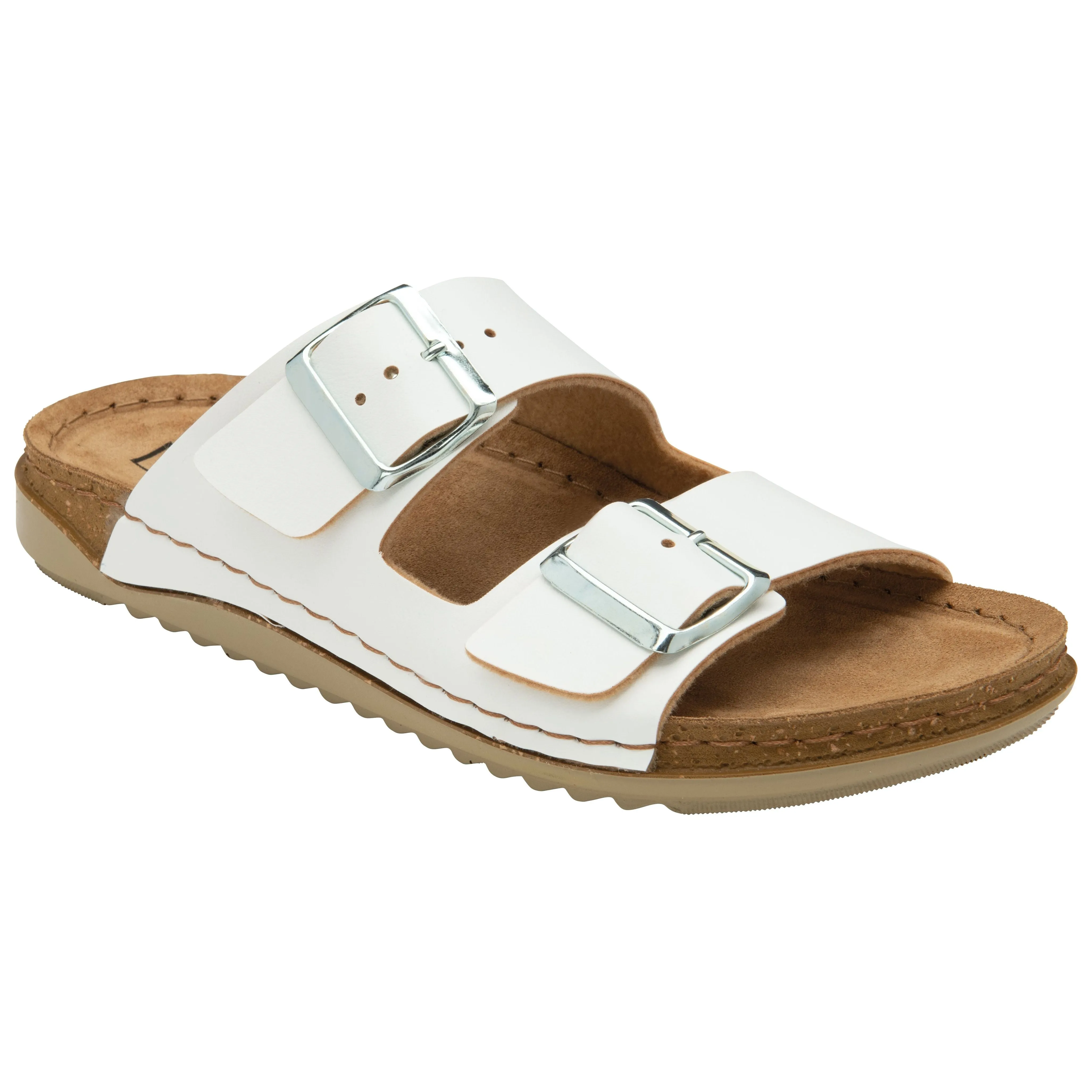 Lotus Mule Sandal Sirmionne WHITE ULP296