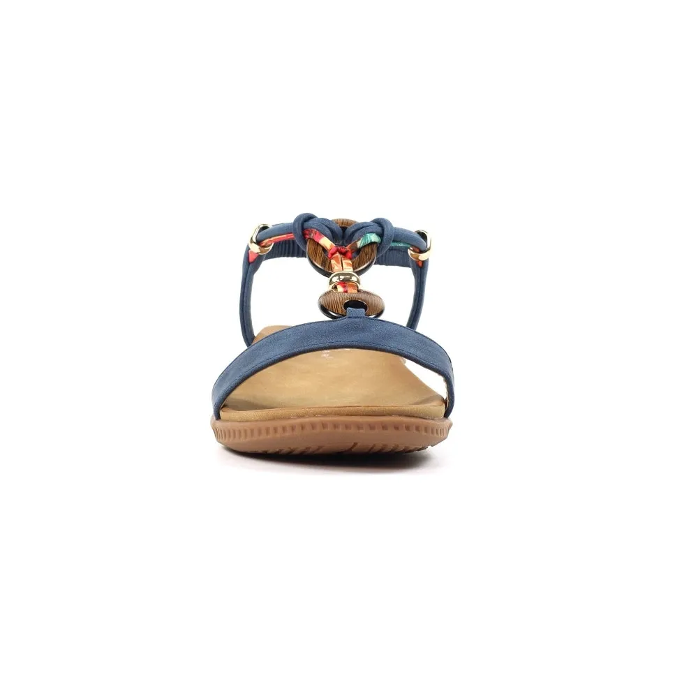 Lunar Brava Comfort Sandal JLH475 BLUE