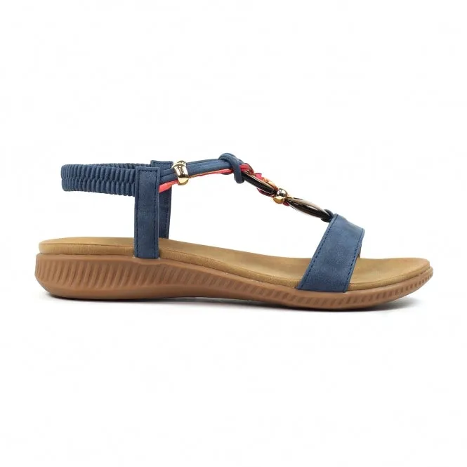 Lunar Brava Comfort Sandal JLH475 BLUE