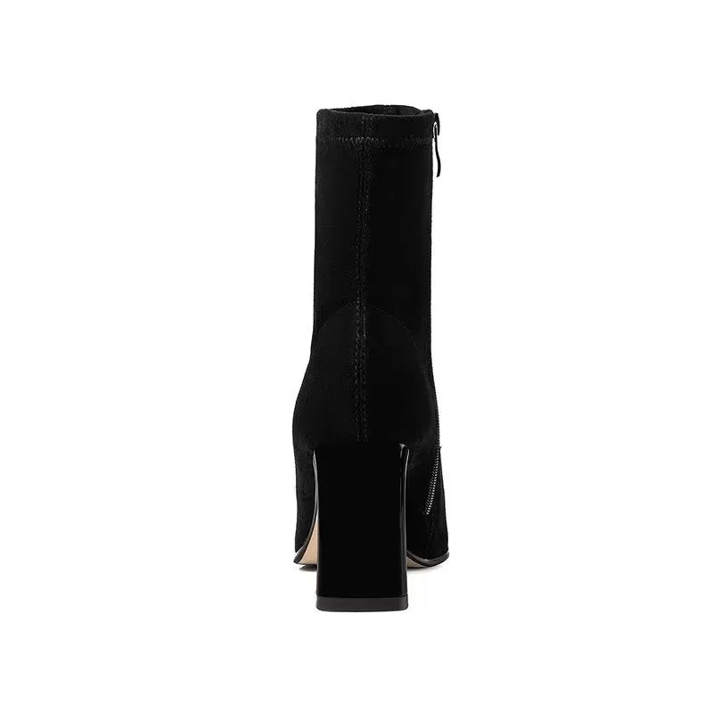Lustrévo Luxe Ankle Booties
