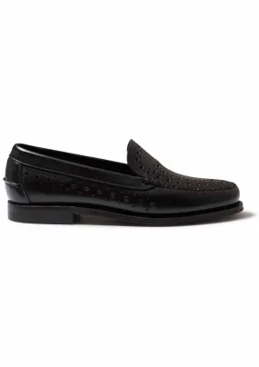 Mangra Men's Slip-On Loafer Black