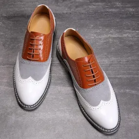 Men's Brogues Lace-Up Bullock Business Oxford Shoes