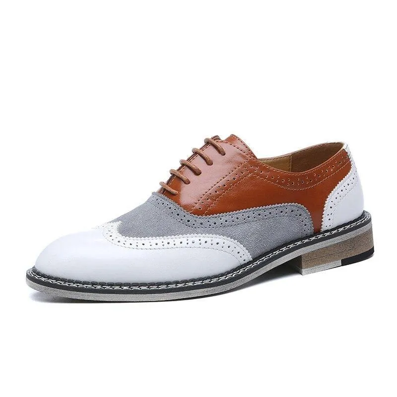 Men's Brogues Lace-Up Bullock Business Oxford Shoes