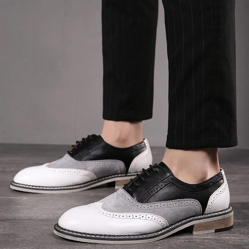 Men's Brogues Lace-Up Bullock Business Oxford Shoes