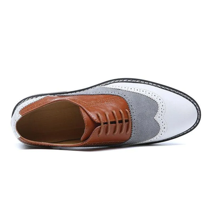 Men's Brogues Lace-Up Bullock Business Oxford Shoes