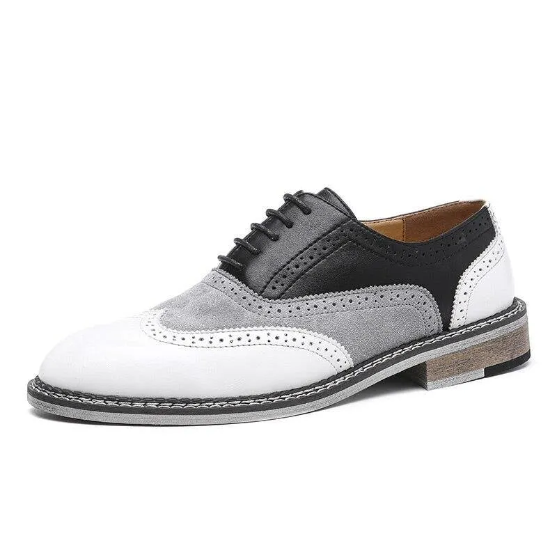 Men's Brogues Lace-Up Bullock Business Oxford Shoes