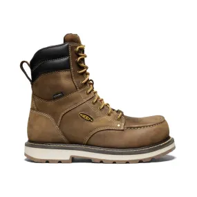 Men's Cincinnati 8" Waterproof 90° Heel Boot (Carbon Toe)  |  Belgian/Sandshell