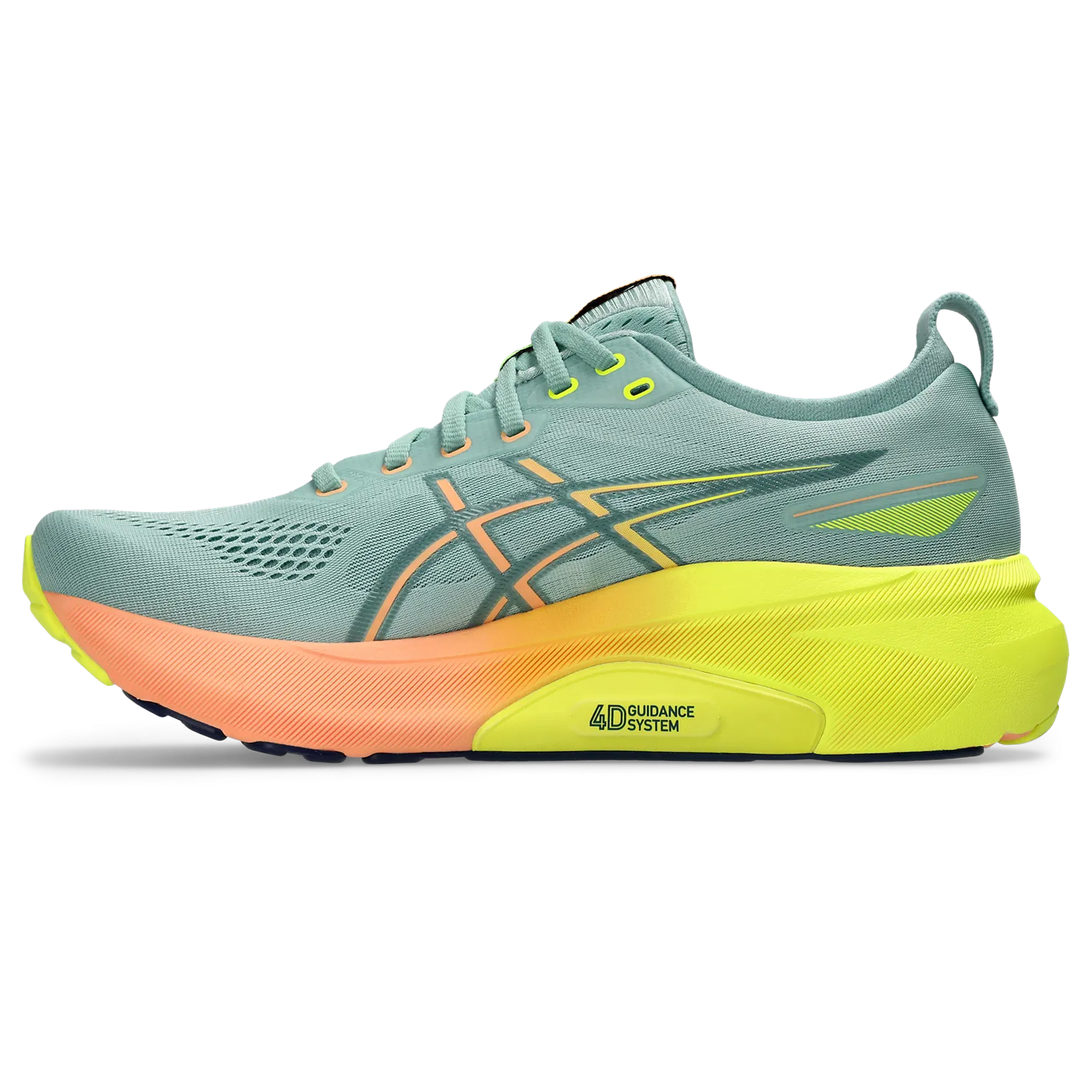Men's GEL-Kayano 31 Paris (750 - Light Celadon/Safety Yellow)