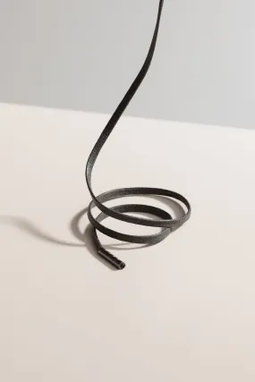 Night Grey | Flat Waxed Shoelaces