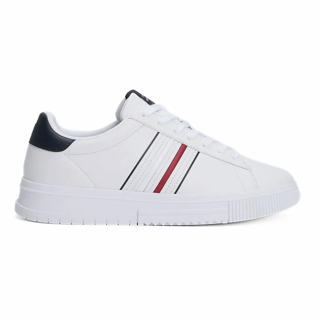 Tommy Hilfiger Modern Cupsole Stripes LTH Sneakers FM0FM05406-WHT