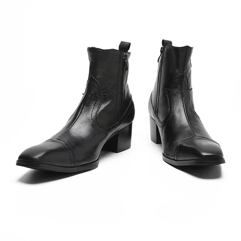 Veltique Luxe Croctex Ankle Boots
