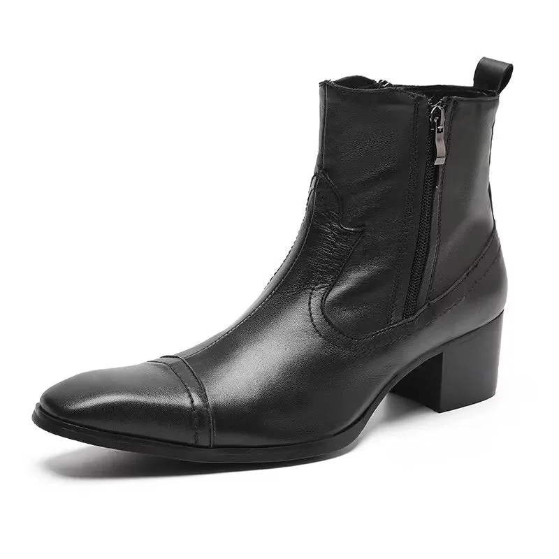 Veltique Luxe Croctex Ankle Boots