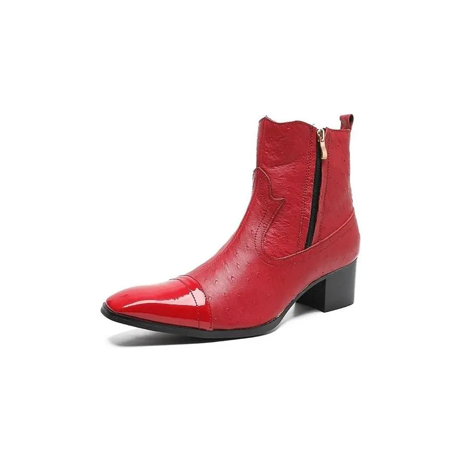 Veltique Luxe Croctex Ankle Boots