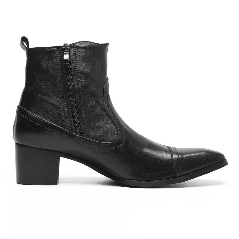 Veltique Luxe Croctex Ankle Boots