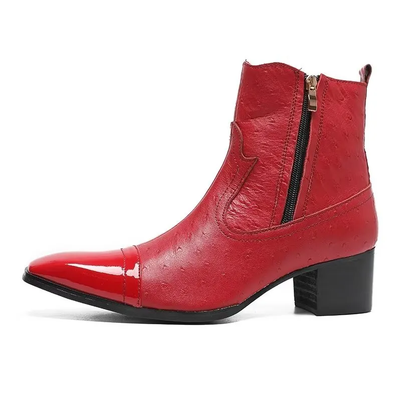 Veltique Luxe Croctex Ankle Boots