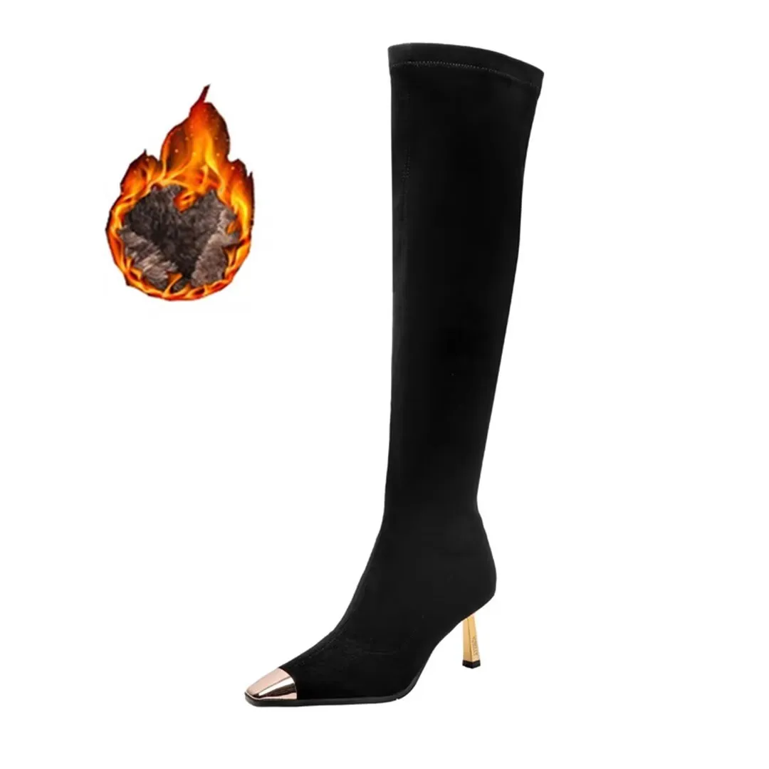 Veltrique Luxe Vogue Ankle Boots