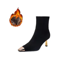 Veltrique Luxe Vogue Ankle Boots
